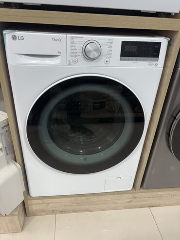Asia: Стиральная машина LG, 9 кг, Автомат, Без сушки