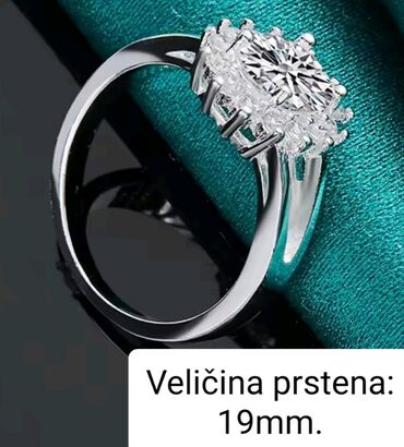 Prstenje: Ženski prsten, Materijal: Cirkon — 6
