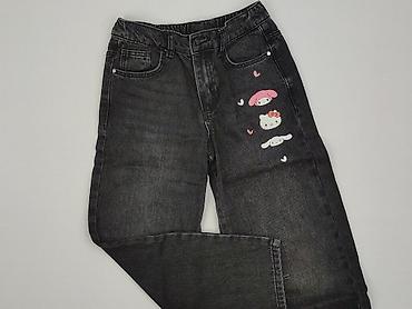 hello kitty clothes: Spodnie jeansowe, Primark, 8 lat, 128, stan - Idealny — 1
