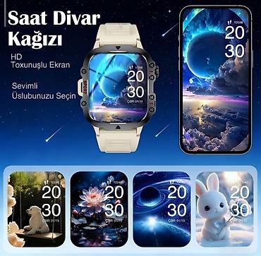 Smart saatlar: Yeni, Smart saat, Sensor ekran, rəng - Qara — 8