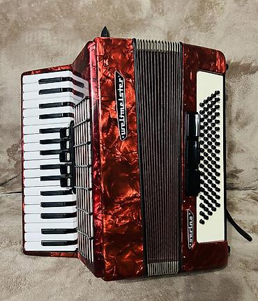 Аккордеоны: Акордеон Weltmeister Stella, клавишный, немецкого производства — 4