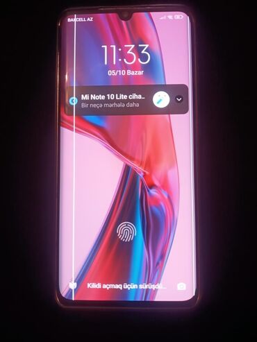 xiaomi adapter: Xiaomi Mi Note 10 Lite, 128 GB, rəng - Qara, 
 İki sim kartlı