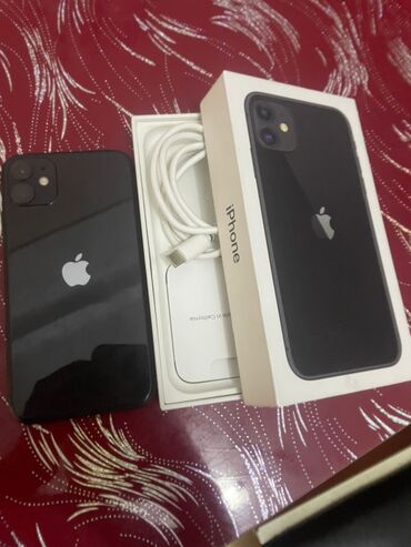 iphone 12 mini ikinci el: IPhone 11, 64 GB, Qara, Zəmanət, Barmaq izi, Simsiz şarj