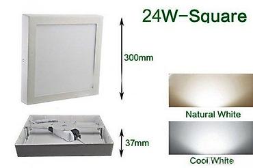 Rasveta: Led nadgradni panel 24w 6500k. Sniženje 10-30%PROVERENO NAJPOVOLJNIJE — 6
