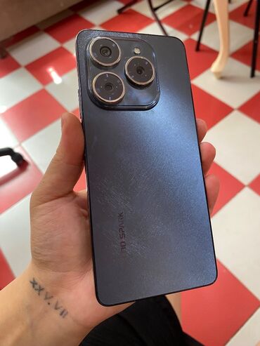 2 ci əl telfonlar: Tecno Spark 20 Pro, 256 GB, rəng - Mavi