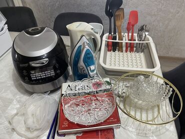 бытовая техника бишкек цены: Мультиварка рабочая, сушилка электрочайник посуда все в хорошем