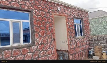 Fasad işləri: Fasad və həyət üçün dekorativ suvaq və daş görünümlü üzlük xidməti - — 3