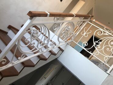 Бетонные лестницы: Бетонная лестница Для дома, Форма лестницы: Прямая, Стиль: Лофт — 15