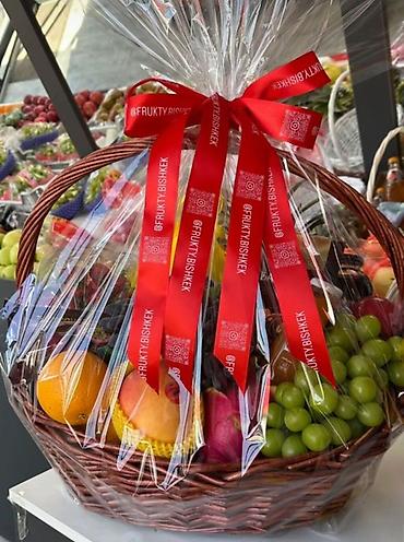 Подарочная упаковка: Подарочные фруктовые корзины - Оформленные корзины из свежих фруктов — 4