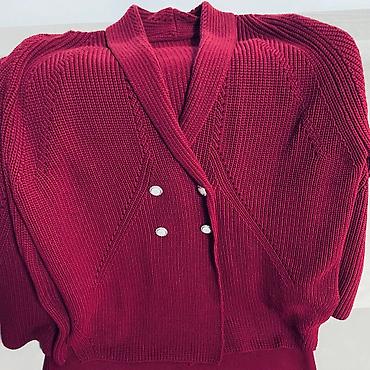 pull bear: Кардиган, Трикотаж, Длинная модель, Осень-весна, Оверсайз — 7