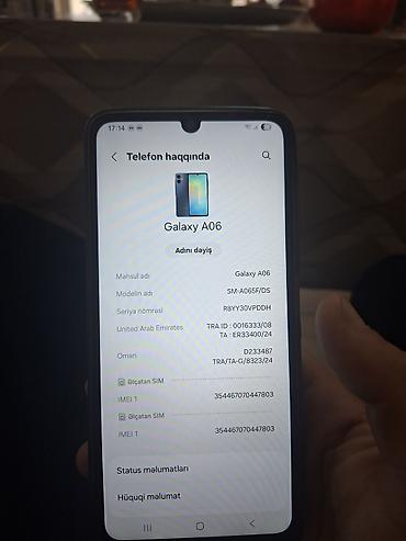 pro 4: Samsung Galaxy A06, 64 GB, rəng - Qara, İki sim kartlı — 3