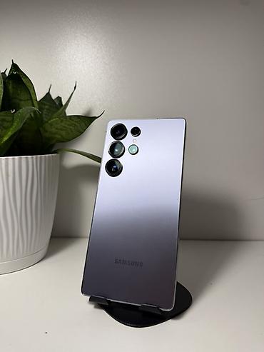 note 3: Samsung Galaxy S25 Ultra, Б/у, 256 ГБ, цвет - Серебристый, 1 SIM, eSIM — 2