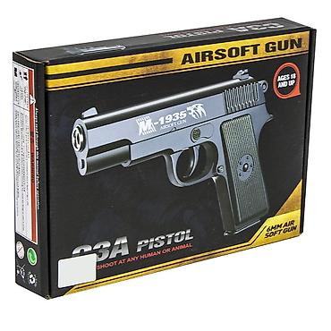 pistol: 🔥 Игрушечный пистолет M-1935 (Airsoft Gun) с пластиковыми пульками 🔥 — 2
