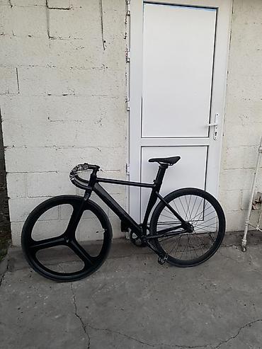 фокус фикс: Фикс-байк (трековый/городской singlespeed) в матовом черном цвете — 4
