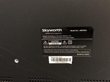 black sharp: Продам плазму, Skyworth модель 40Е200А, в отличном состоянии — 2