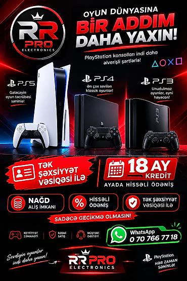 ps5 azərbaycan: Oyun dünyasına bir addım daha yaxın! RR Pro Electronics-dən — 1