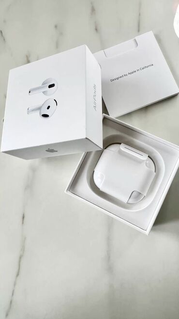 Наушники: AirPods 4 - Премиум Качество (ANC) • V Бесплатная доставка по всему