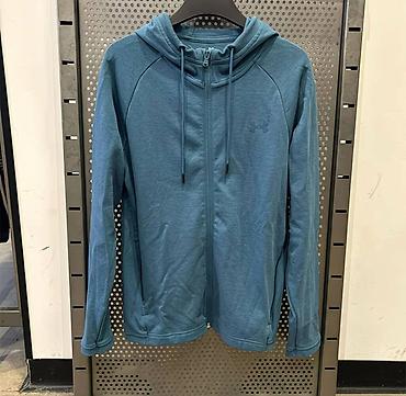 Мужская толстовка, XL, Under Armour, Новый, цвет - Синий, Самовывоз, Бесплатная доставка, Платная доставка