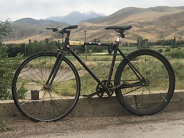Фикс-байк (single speed) черного цвета - Рама: стальная, классическая