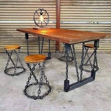 Restoran mebeli: H&H Doors masaların sifarişle yığılması — 12