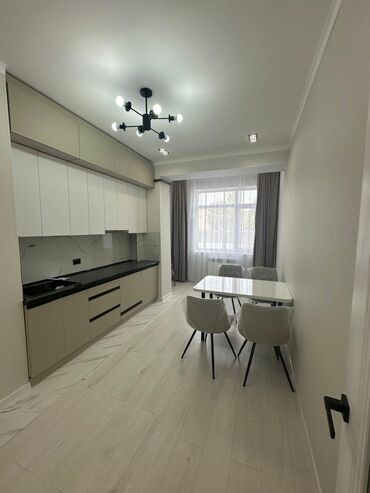 тоголок молдо фрунзе: 1 комната, 44 м², Элитка, 1 этаж, Евроремонт