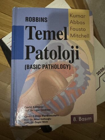 Tədris ədəbiyyatı: Tibb tələbələri və səhiyyə sahələri üçün dərsliklər dəsti 1) Robbins — 1