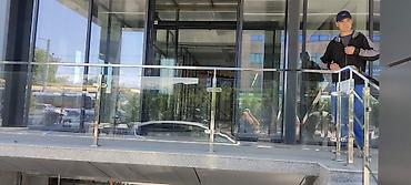 Обшивка лестниц: Перила из нержавеющей стали качественно гарантия у нас работает — 9