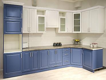 Кухонные гарнитуры: Кухонные гарнитуры классического стиля и хайтэк - Фасады: филёнчатые — 4