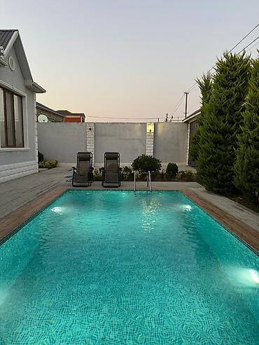 Həyət evləri və villaların satışı: Bağ evi kirayə verilir, Mərdəkan Mərdəkanda yerləşən isti, hovuzlu bağ — 9