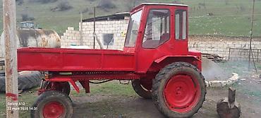 ymz traktor satisi: Qırmızı kabinli yığıma traktor - Ön qoşqu tipli yük platforması — 2