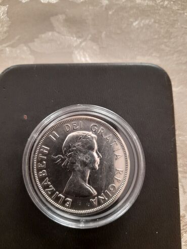 kanada sortu hinduska in Azərbaycan | HINDUŞKALAR: 1 dollar Kanada. Gümüş