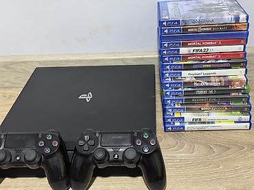 playstation plus: Плейстейшн 4 про Состояние идеал Джойстики оба оригинальные игр — 2