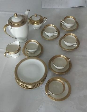 caydan: Çay dəsti, rəng - Ağ, Farfor, 6 nəfərlik — 1