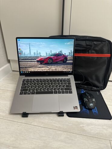 мышка для компа: Ноутбук, Xiaomi, 16 ГБ ОЭТ, AMD Ryzen 5, 14 ", Колдонулган, Татаал эмес тапшырмалар үчүн, эс тутум NVMe SSD
