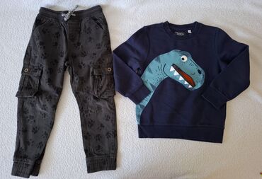 Paketi dečije odeće: Paket: Majice, Pantalone, Duksevi, Za dečake, uzrast: 5-6 godina — 5