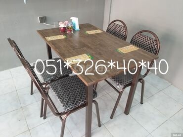 Masa və oturacaq dəstləri: Stol stul Masa destleri Istediyim Rengde Kojadan ve Parcadan Tek-Tek — 22