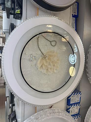 smart light: Круглый потолочный светильник с декоративной вставкой - Тип — 1