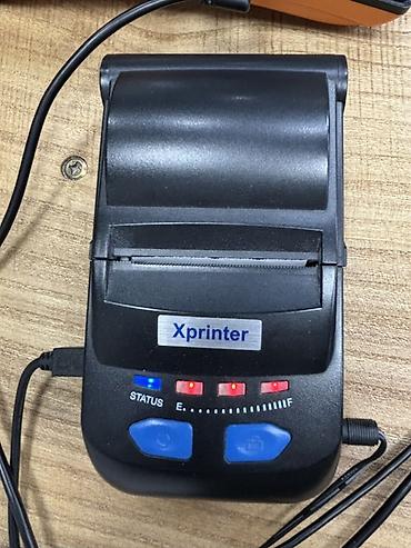 Чековые ленты: Портативный термопринтер фискальных чеков Xprinter. - Тип печати — 1