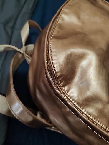 xl kofer: Ranac Champion – metalik zlatna boja - Materijal: sjajni sintetički — 6