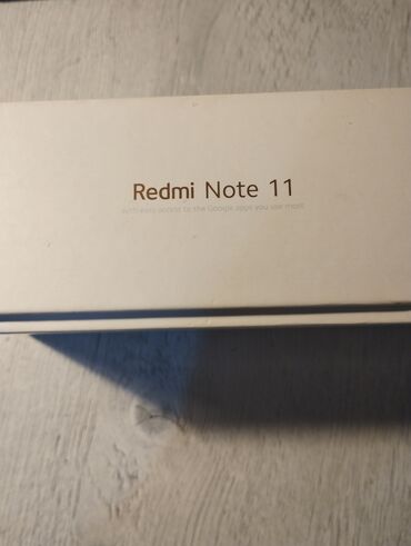 Redmi: Redmi Note 11, 128 GB, rəng - Göy, Qırıq, Sensor, Barmaq izi — 6