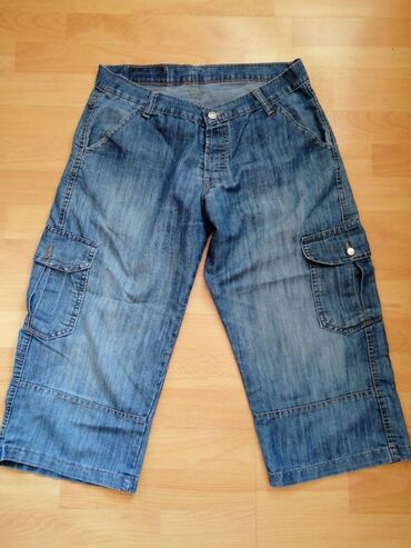 trikotazne pantalone: Kratke pantalone texas vel M. Obim struka 76 cm, obim bokova 116 cm