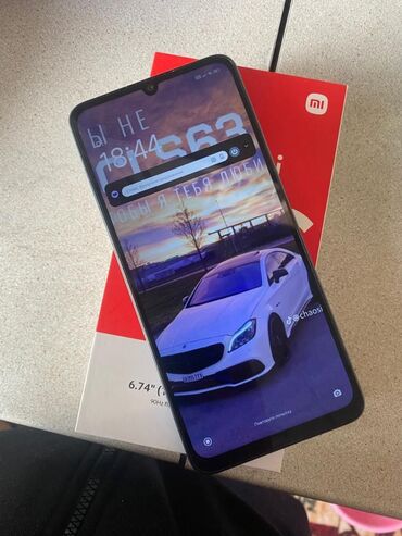 китайский телефоны: Redmi, Redmi 13C, Б/у, 128 ГБ, цвет - Черный, 2 SIM