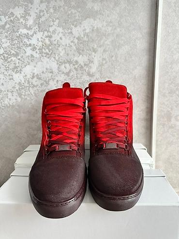 баленсиаги: Мужские ботинки, 45, Balenciaga, Новый, цвет - Красный, Самовывоз — 2