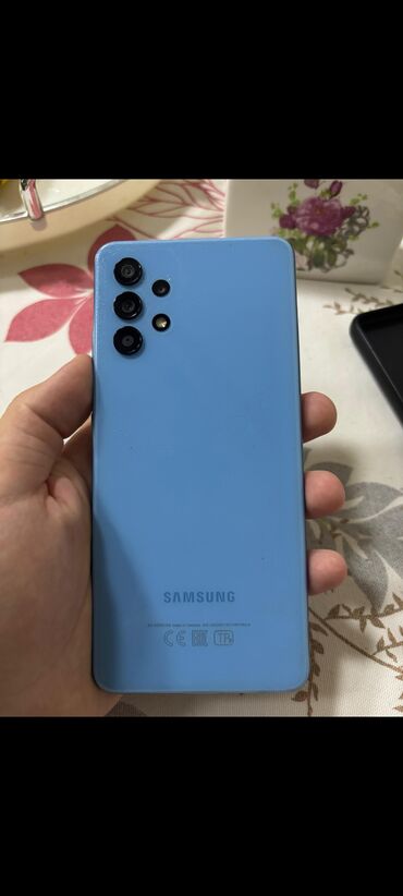 ВАЗ (ЛАДА): Samsung Galaxy A32, цвет - Синий, Две SIM карты