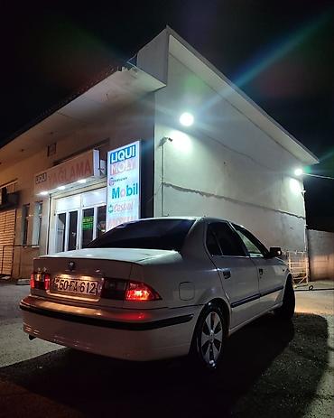 pec iran: İran Khodro Samand sedan Xüsusiyyətlər: - Kuzov: 4 qapılı sedan, ağ — 1