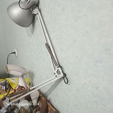 Stol lampaları: Masaüstü bərkidilən qol lampası - Tip: Yaylı mexanizmli, ikiqat qol — 2