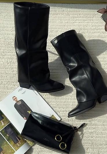 Čizme: Ženske čizme – više modela i boja - Stil: klasične kaubojske/safari — 2