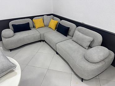 Sifarişlə divanlar: Divan, Qonaq otağı üçün, Parça, Bazasız, Açılmayan — 2