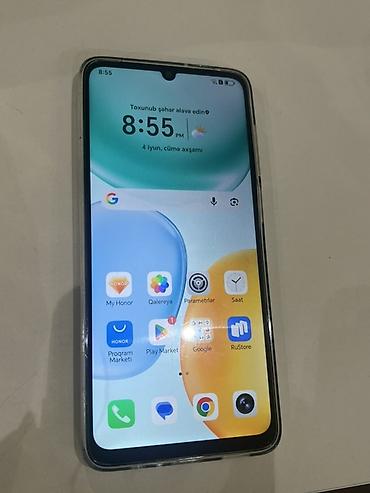 smart android box: Honor 64 GB, rəng - Gümüşü, Barmaq izi, Face ID, Sensor — 3