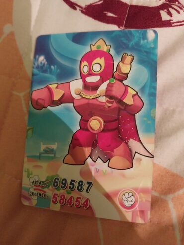 Markalar: Brawl Stars temalı kolleksiya kartı - Qəhrəman: El Primo üslubunda